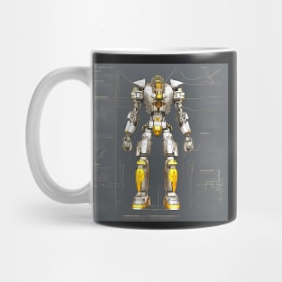 Mech Tech Series #7 - AI Generated Concept Character - Mug